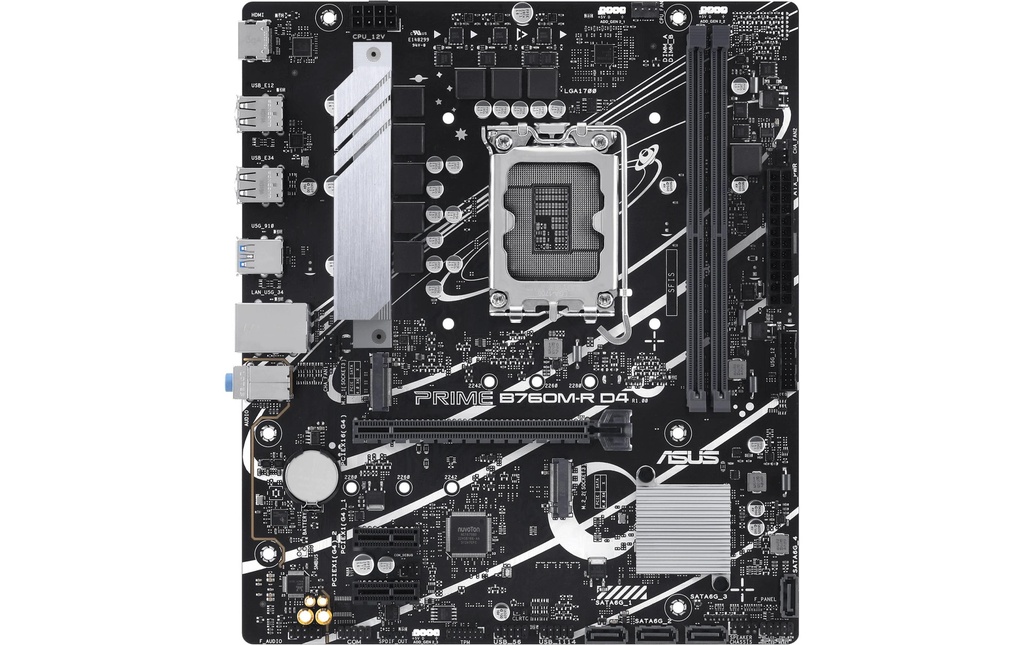 ASUS B760M-R D4, mATX-1