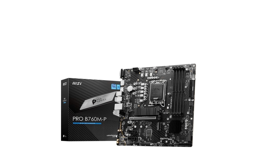 MSI PRO B760M-P, LGA1700, mATX-0