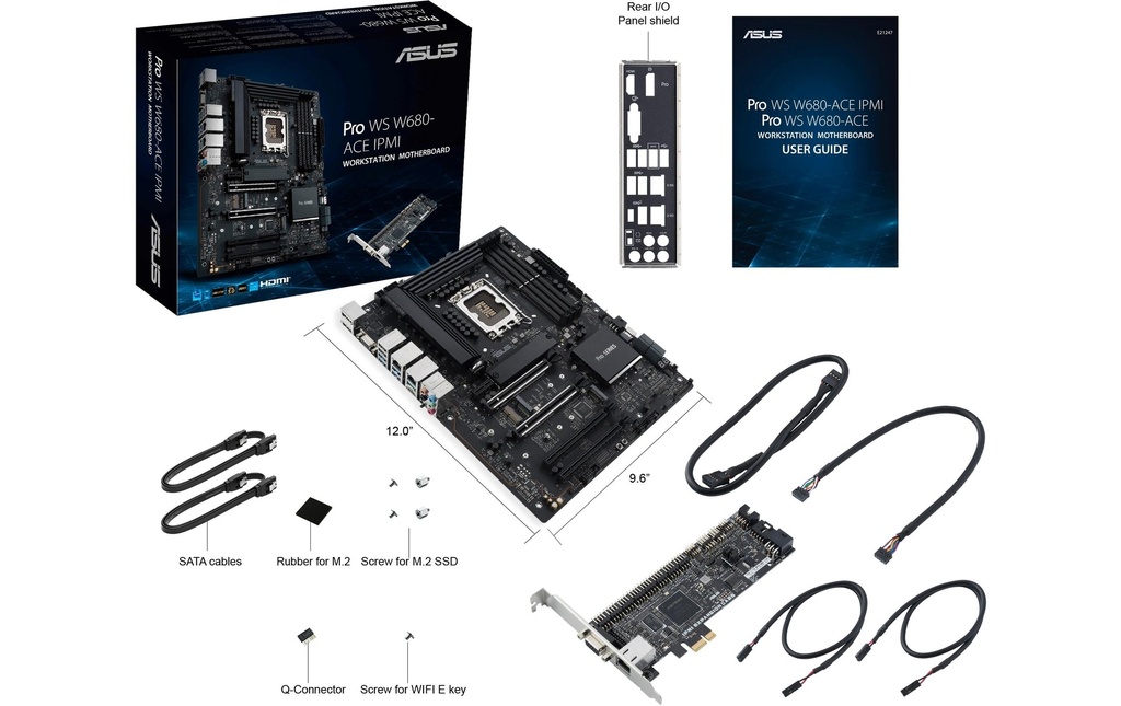 ASUS PRO WS W680-ACE, ATX, LGA1700-3