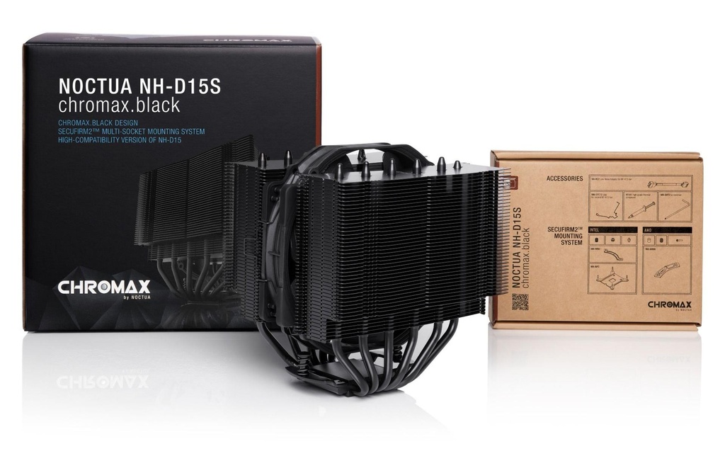 Noctua, CPU-Kühler NH-D15S chromax.black-3