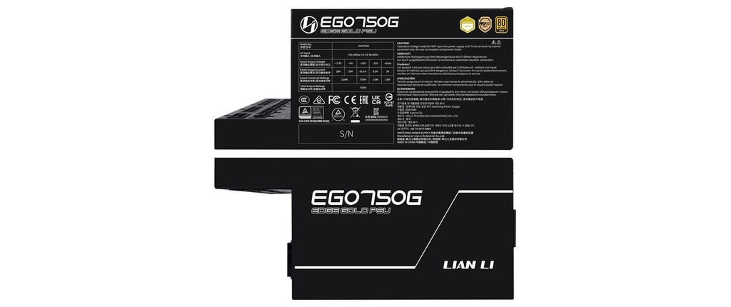Netzteil Lian Li Edge 750, ATX3.1-4