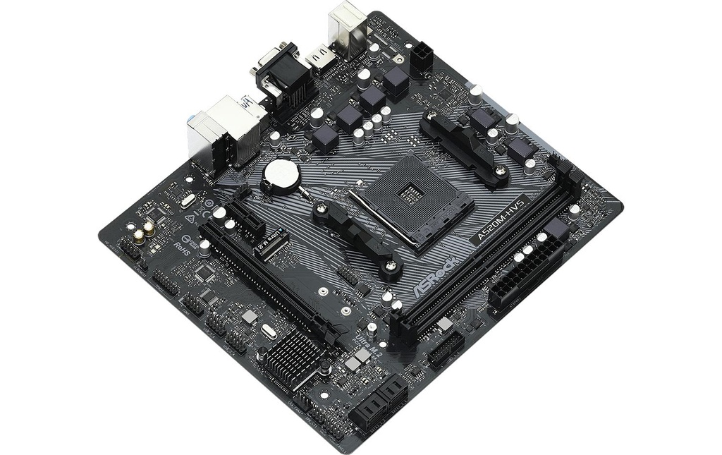 ASRock A520M-HVS, mATX, AM4-2
