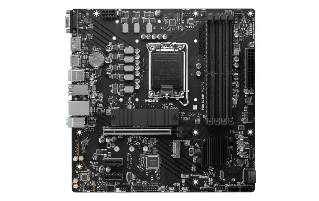 MSI PRO B760M-P DDR4, LGA1700, mATX-1