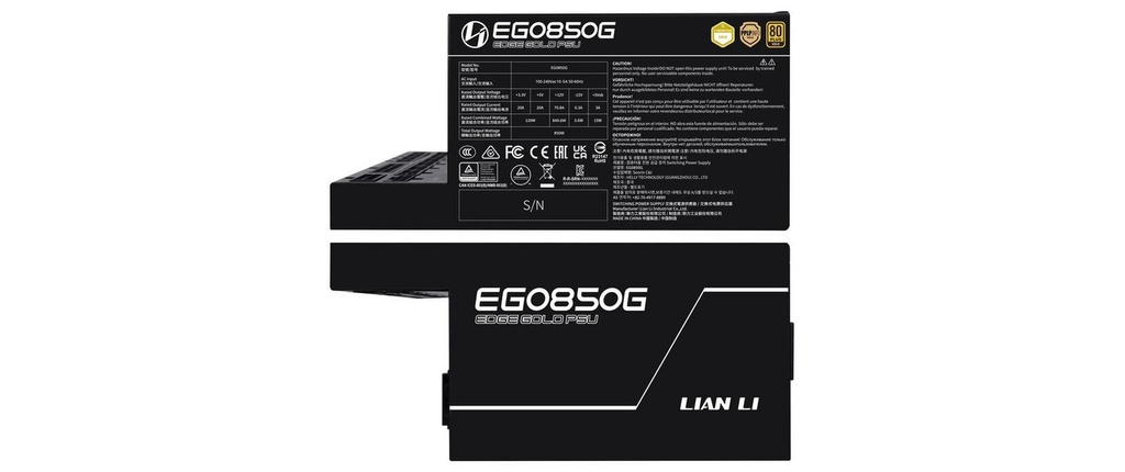 Netzteil Lian Li Edge 850, ATX3.1-3
