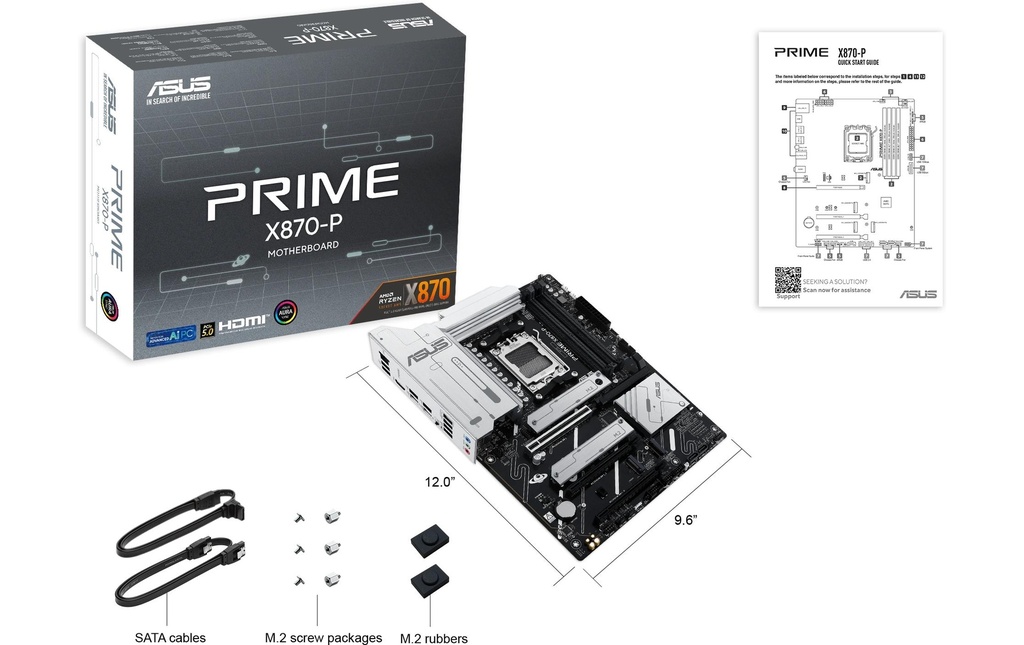 ASUS PRIME X870-P, ATX, AM5-7
