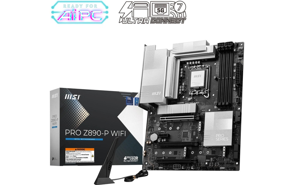 MSI PRO Z890-P WIFI, LGA1851, ATX-1