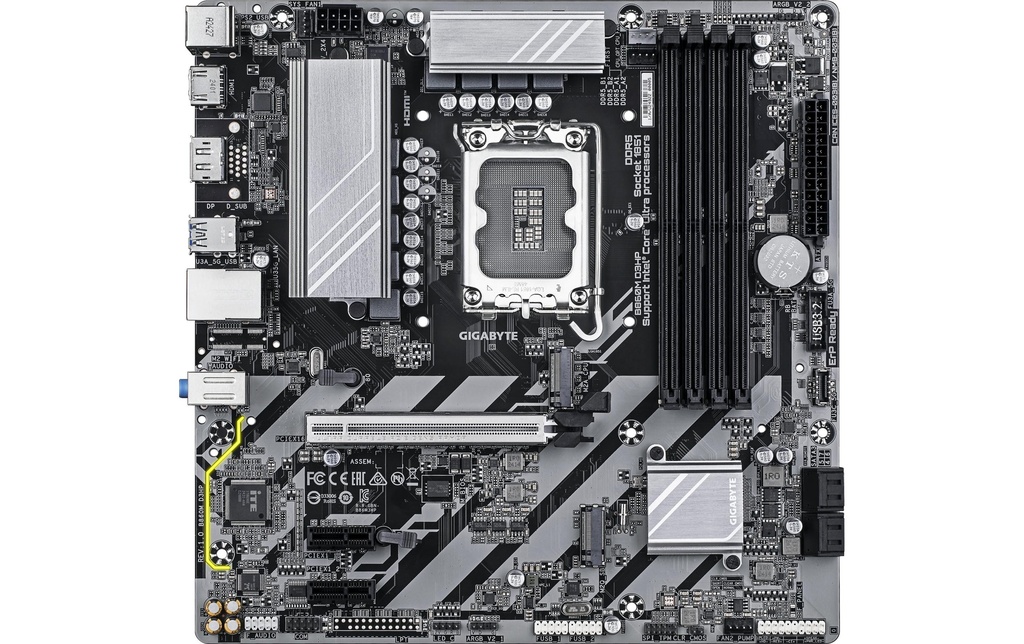 Gigabyte B860M D3HP, uATX-1