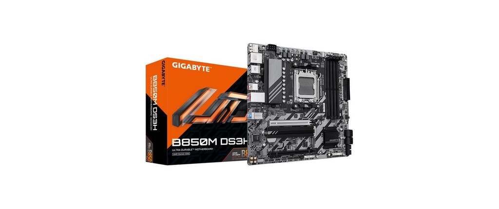 Gigabyte B850M DS3H, uATX-0