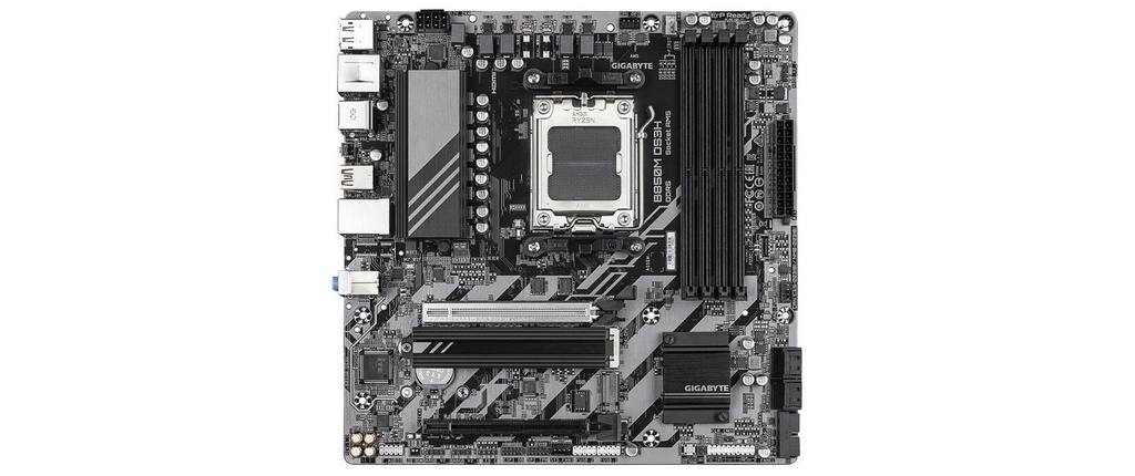Gigabyte B850M DS3H, uATX-3