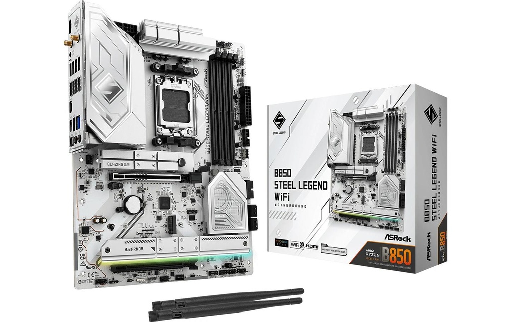 ASRock B850 STEEL LEGEND WIFI, ATX, AM5-0