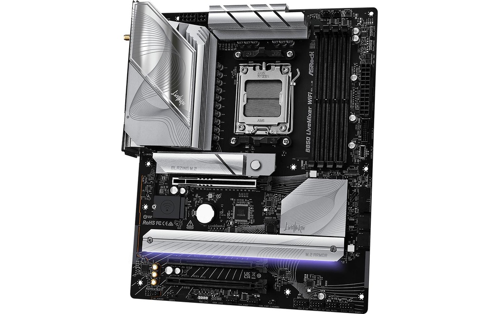 ASRock B850 LIVEMIXER WIFI, ATX, AM5-3