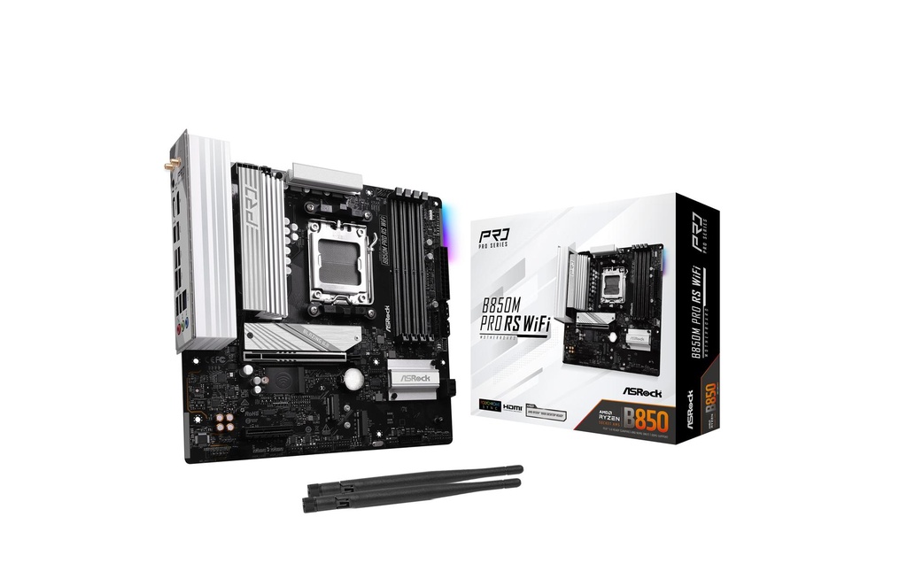 ASRock B850M PRO RS WIFI, mATX, AM5-0