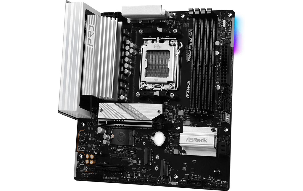 ASRock B850M PRO RS WIFI, mATX, AM5-3