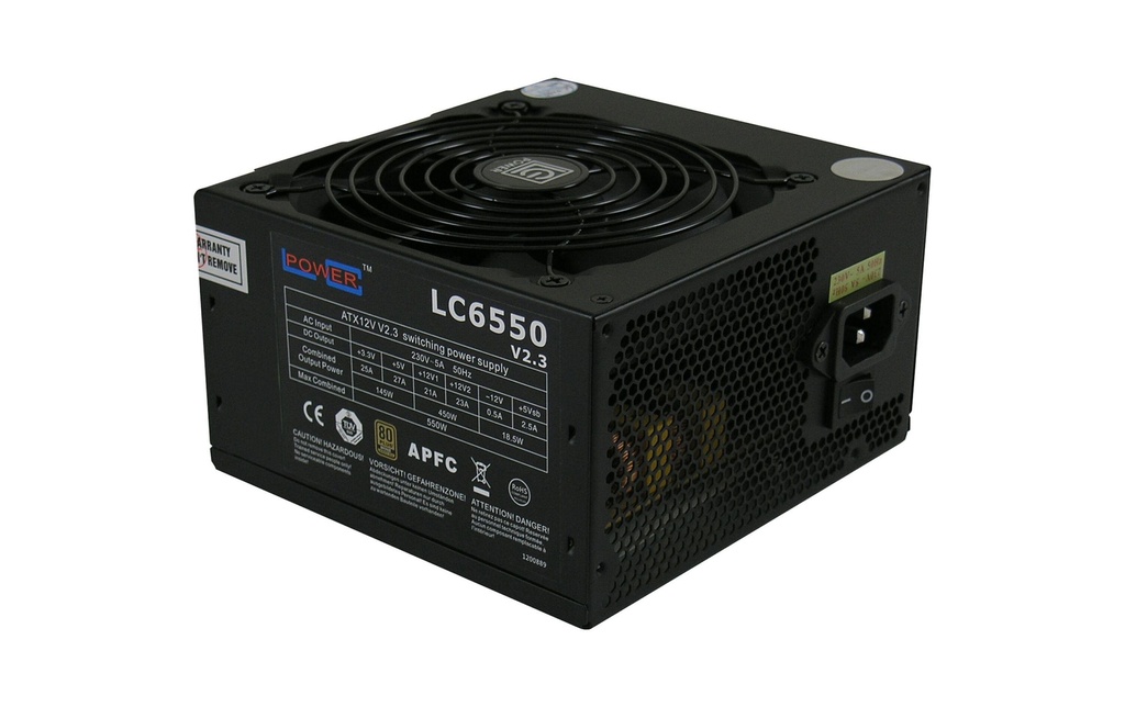 Netzteil LC Power, Super Silent Serie 550W-0