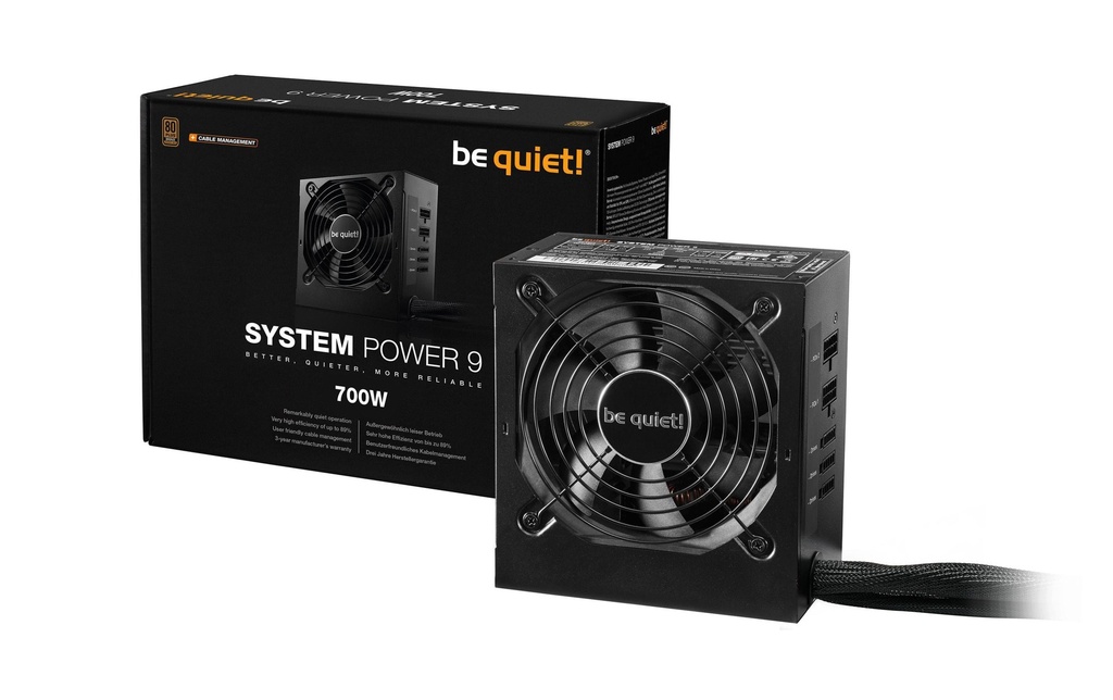 Netzteil be quiet! System Power 9 CM, 700W-2