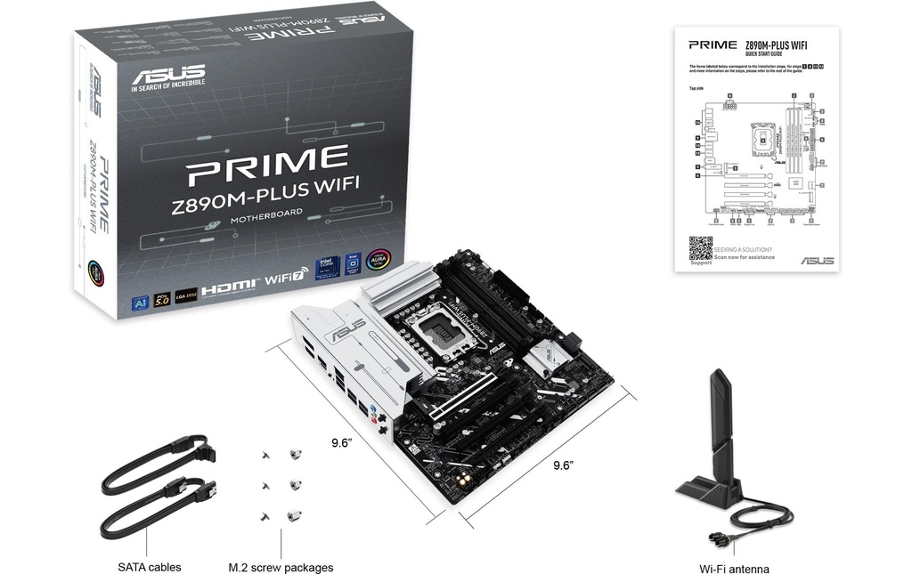 ASUS PRIME Z890M-PLUS WIFI, LGA1851-7