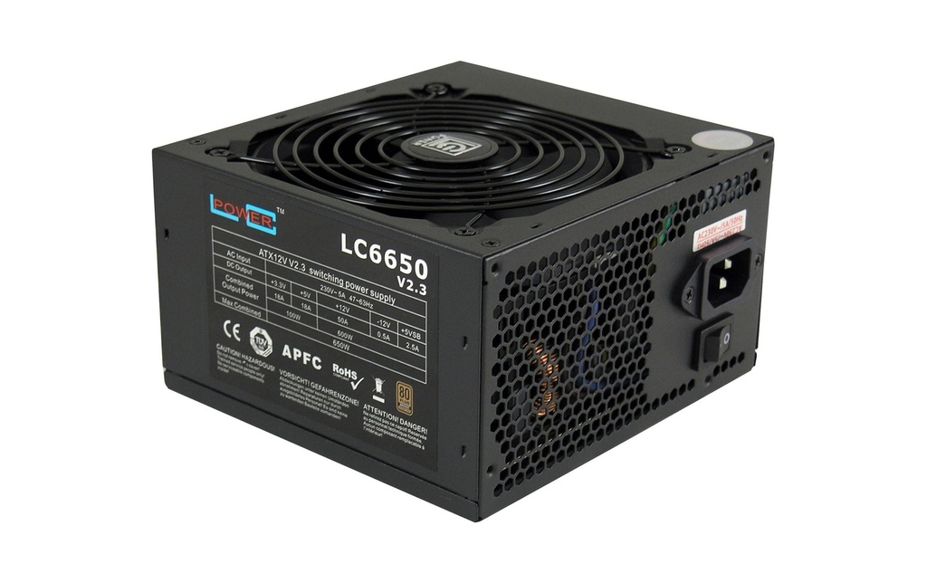 Netzteil LC Power, Super Silent Serie 650W-0