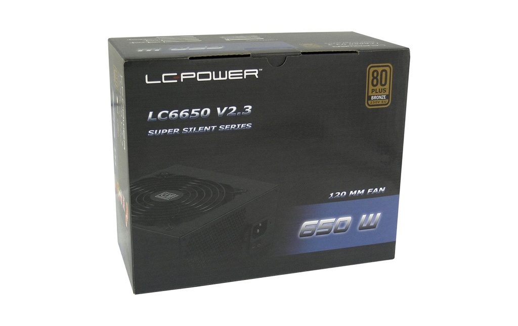 Netzteil LC Power, Super Silent Serie 650W-1