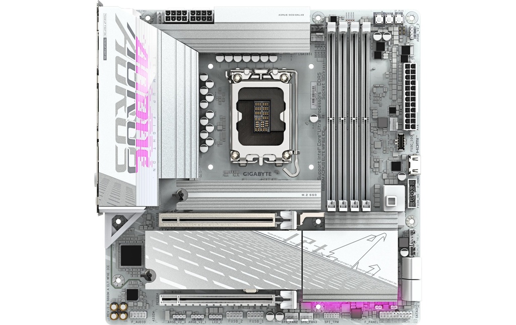 Gigabyte B860M AOR ELI WF6E ICE, mini-ATX-1