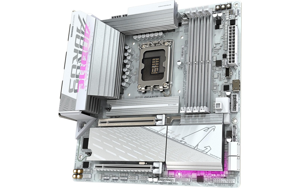 Gigabyte B860M AOR ELI WF6E ICE, mini-ATX-3