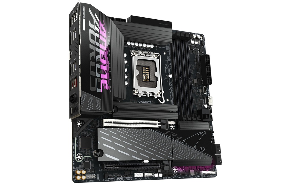 Gigabyte B860M AOR ELI WF6E, uATX-2