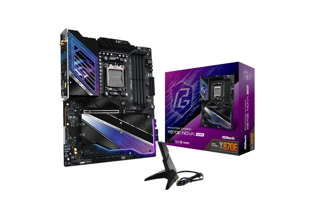 ASRock X870E NOVA WIFI, ATX, AM5-0