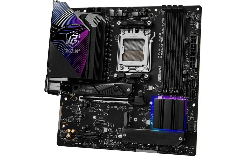 ASRock B850M RIPTIDE WIFI, mATX, AM5-3