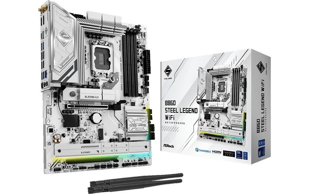 ASRock B860 STEEL LEGEND WIFI, ATX, LGA1851-0