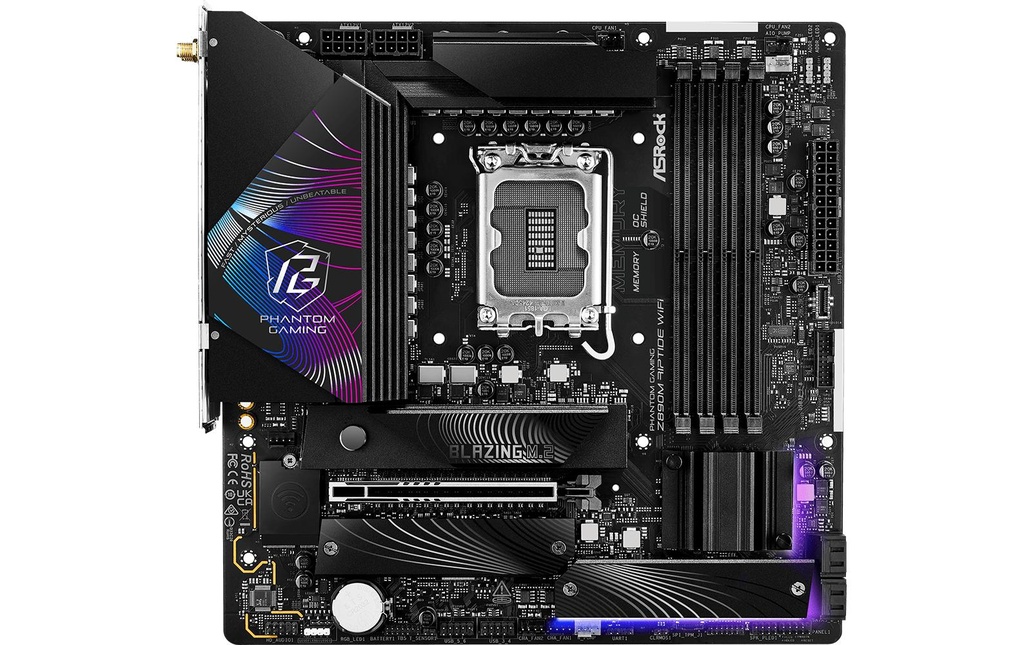 ASRock Z890M RIPTIDE WIFI, mATX, LGA1851-1