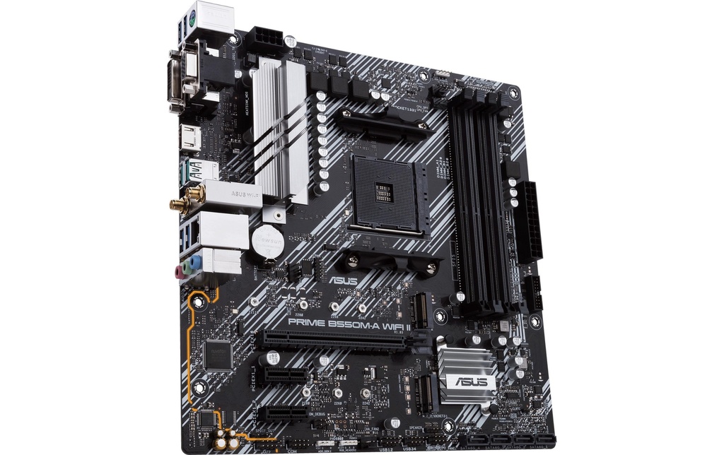 ASUS PRIME B550M-A WIFI II, mATX, AM4-2