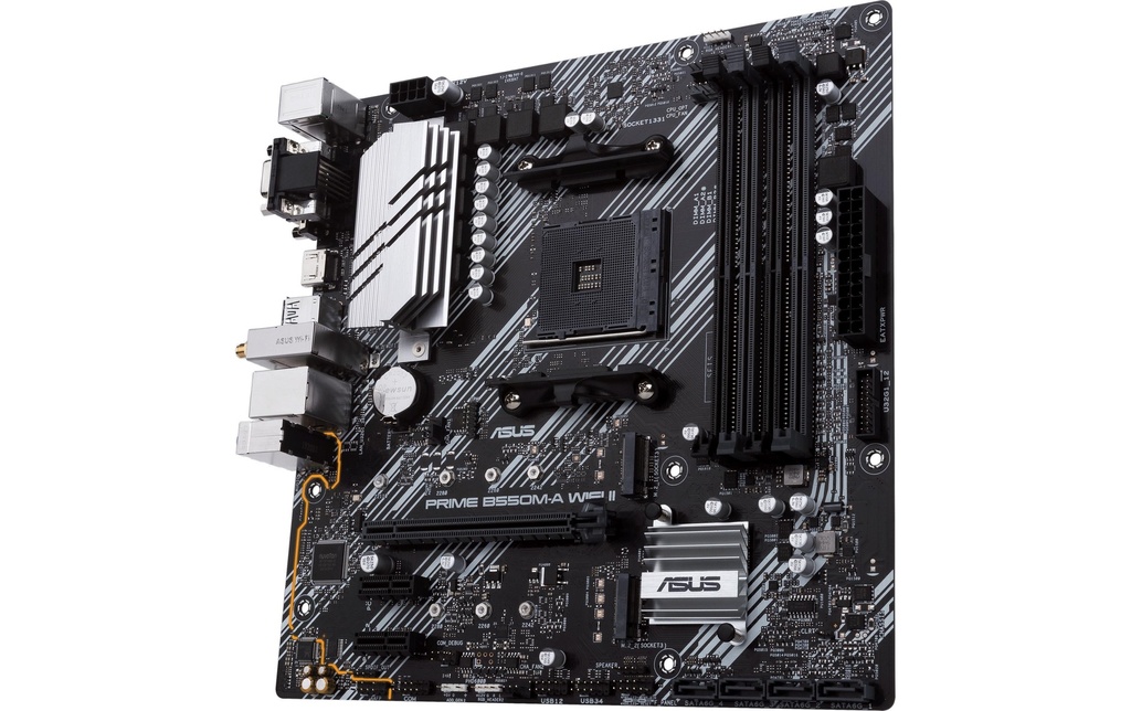ASUS PRIME B550M-A WIFI II, mATX, AM4-3