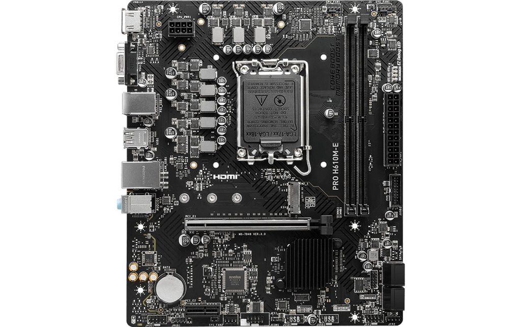 MSI PRO H610M-E, LGA1700, mATX-1