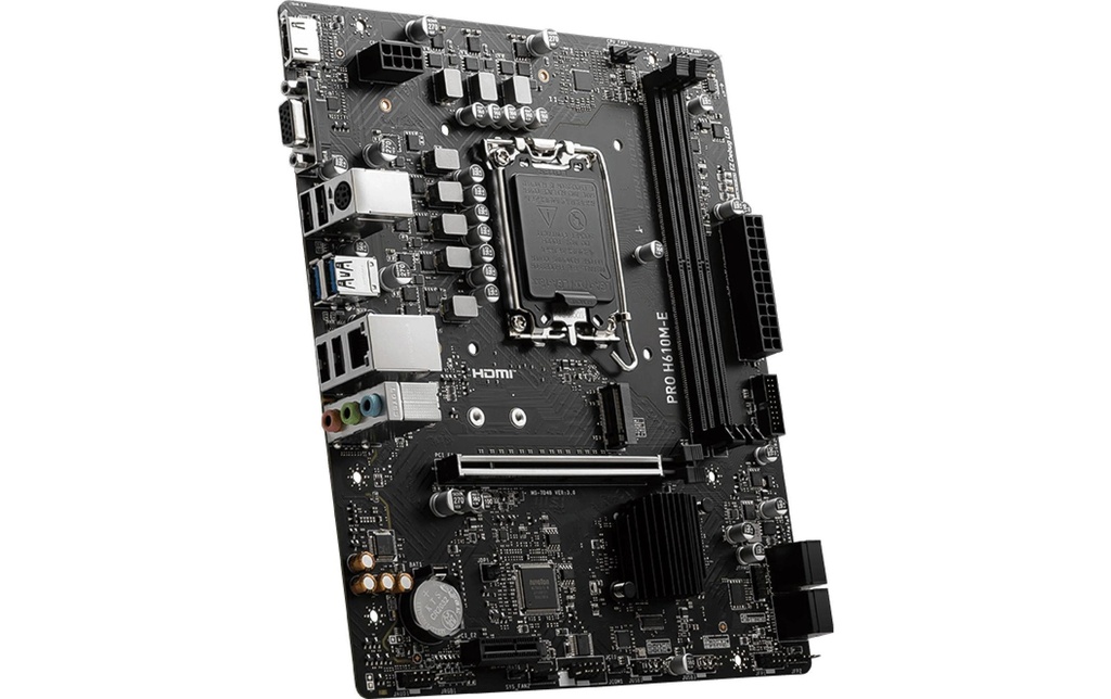 MSI PRO H610M-E, LGA1700, mATX-3