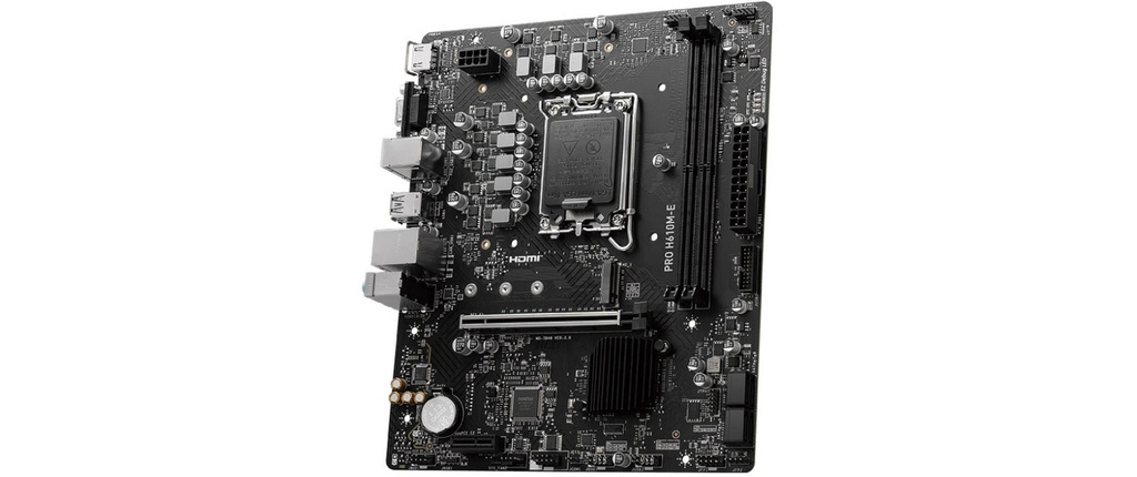 MSI PRO H610M-E, LGA1700, mATX-6