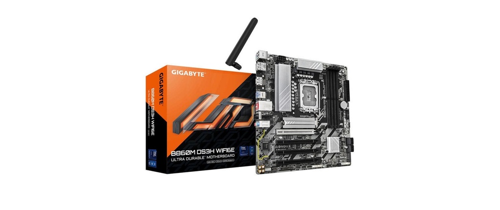 Gigabyte B860M DS3H WIFI6E, uATX-0