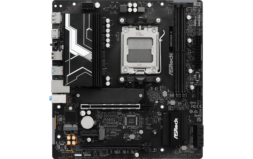 ASRock B850M-X R2.0, mATX, AM5-1