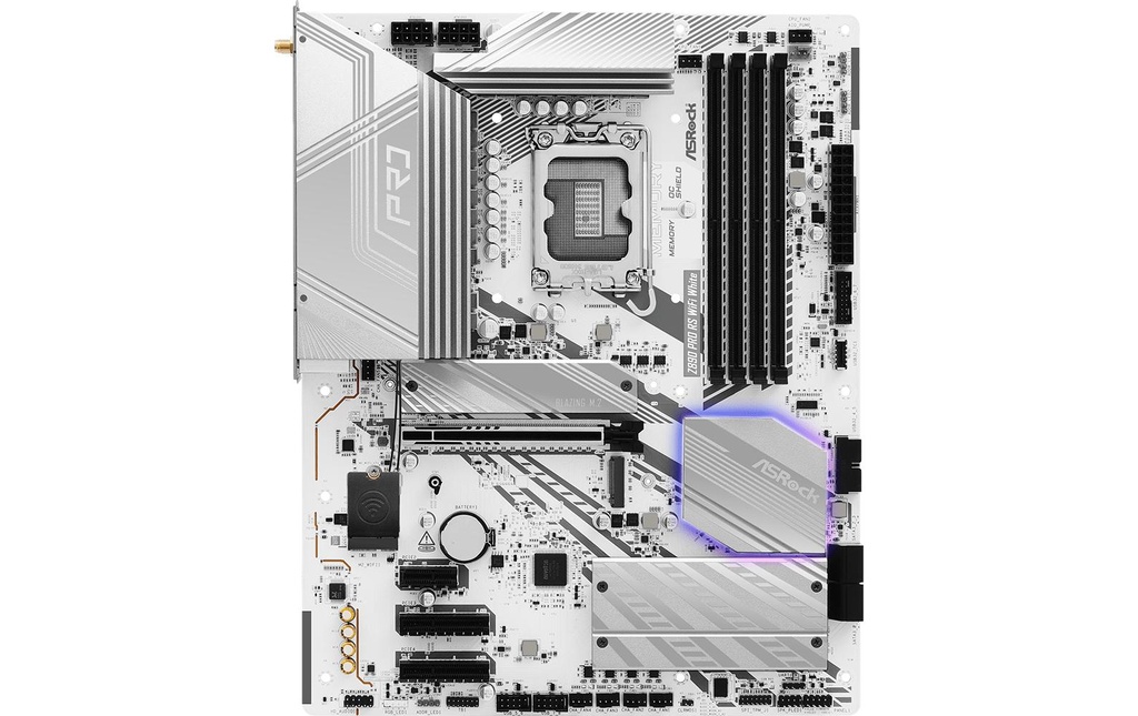 ASRock Z890 PRO RS WIFI WHITE, ATX, LGA1851-1