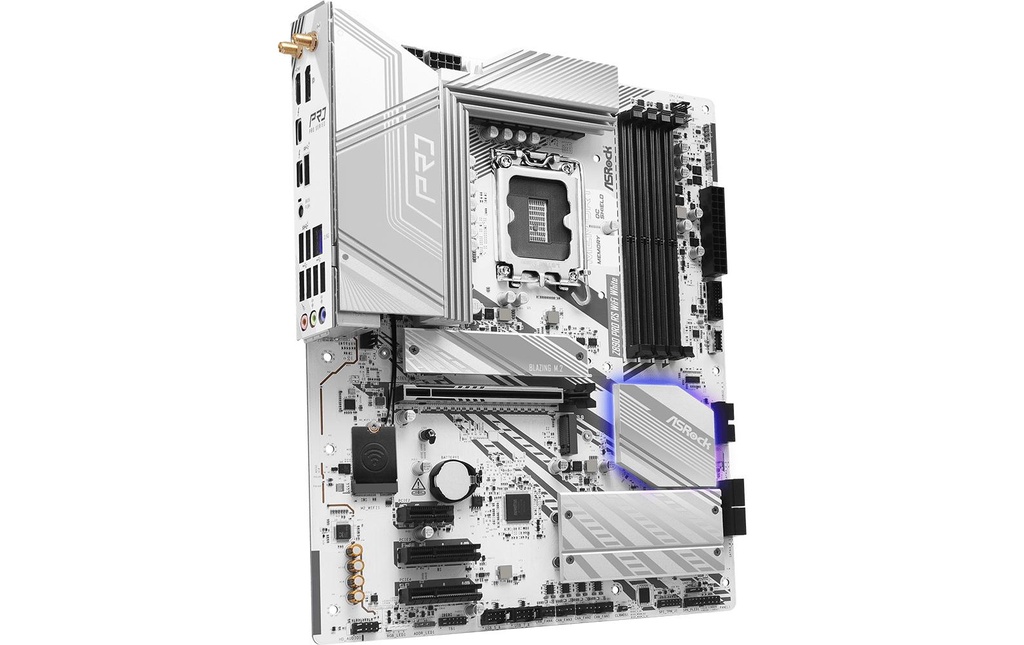 ASRock Z890 PRO RS WIFI WHITE, ATX, LGA1851-2