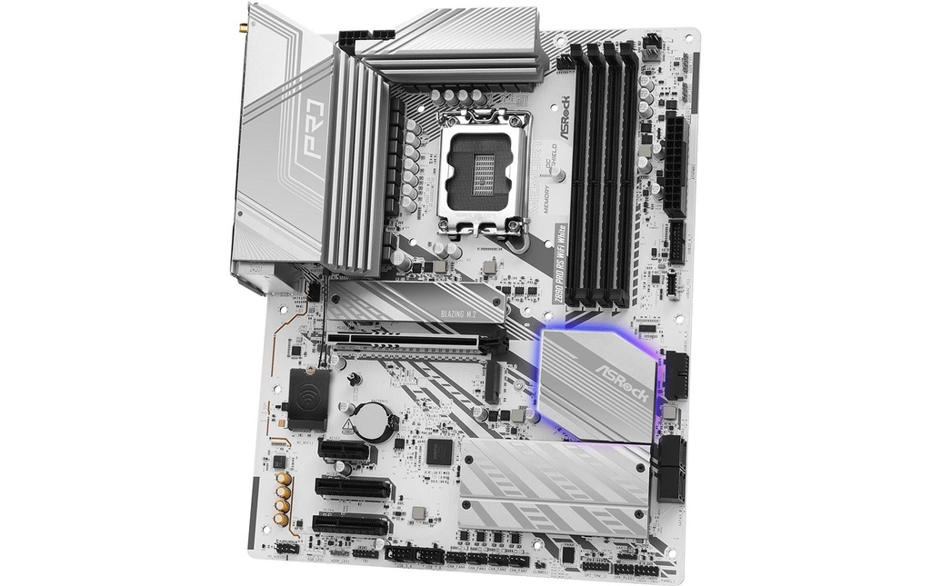 ASRock Z890 PRO RS WIFI WHITE, ATX, LGA1851-3