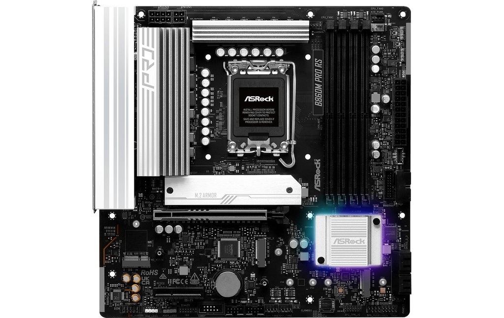 ASRock B860M PRO RS, mATX, LGA1851-1