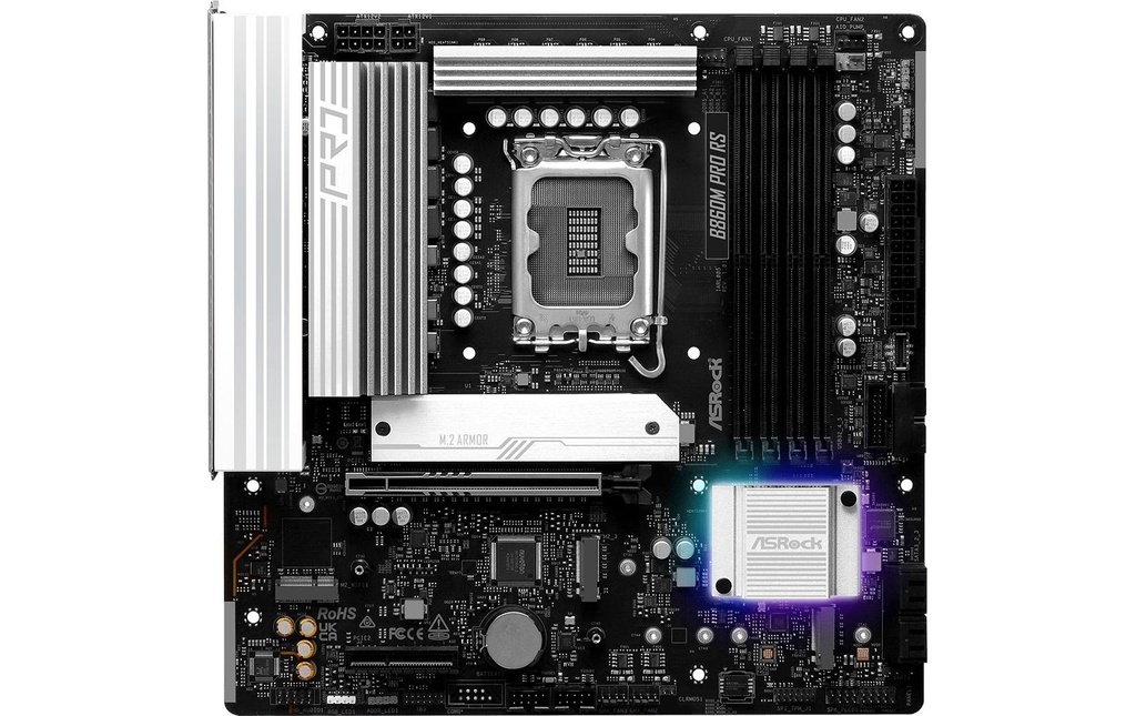 ASRock B860M PRO RS, mATX, LGA1851-2