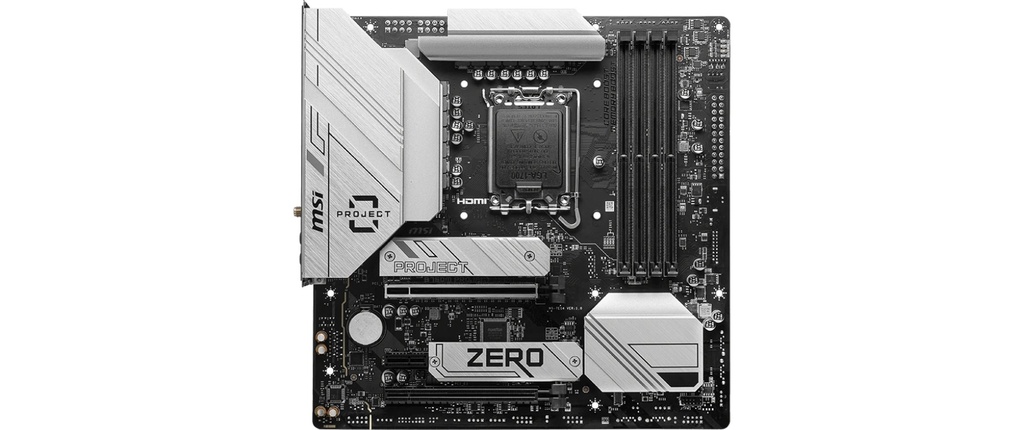 MSI B760M PROJECT ZERO, LGA1700, mATX-0