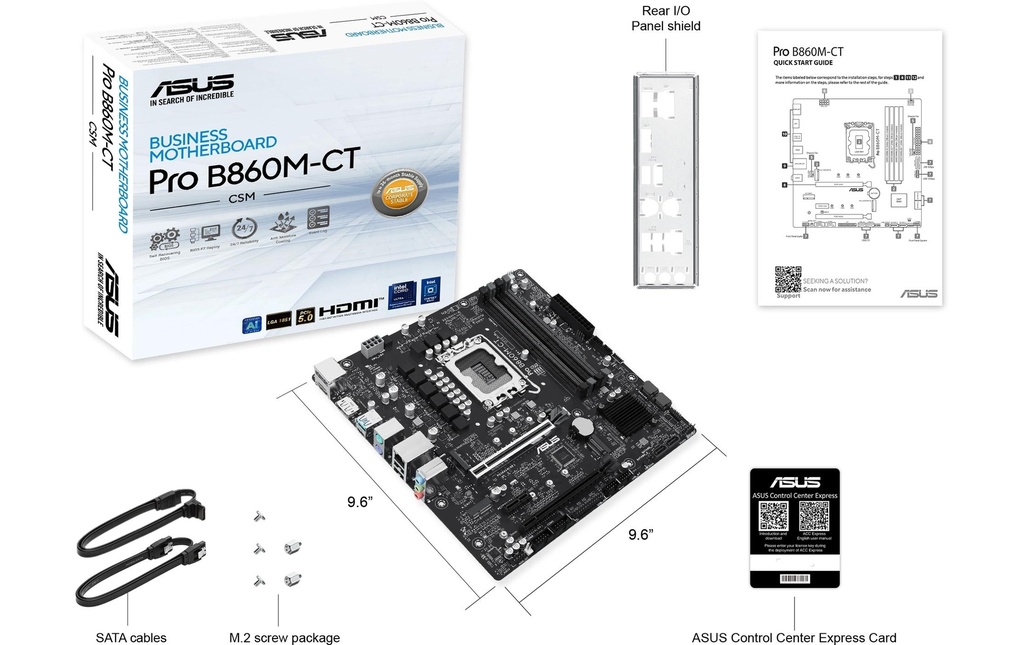 ASUS PRO B860M-CT-CSM, mATX-5