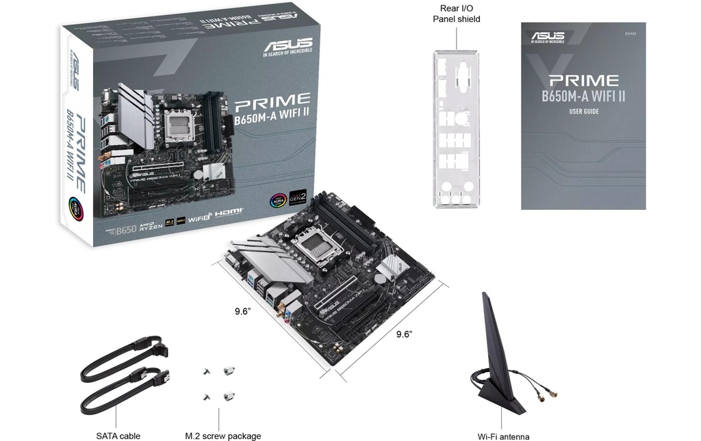 ASUS PRIME B650M-A WIFI II, mATX-6