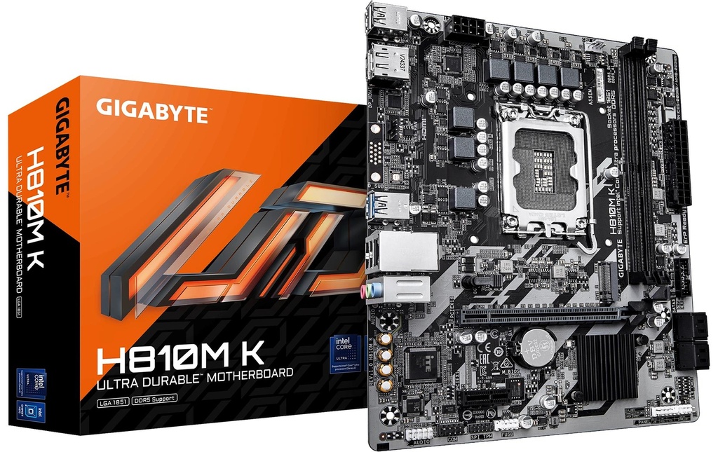 Gigabyte H810M K, uATX-0