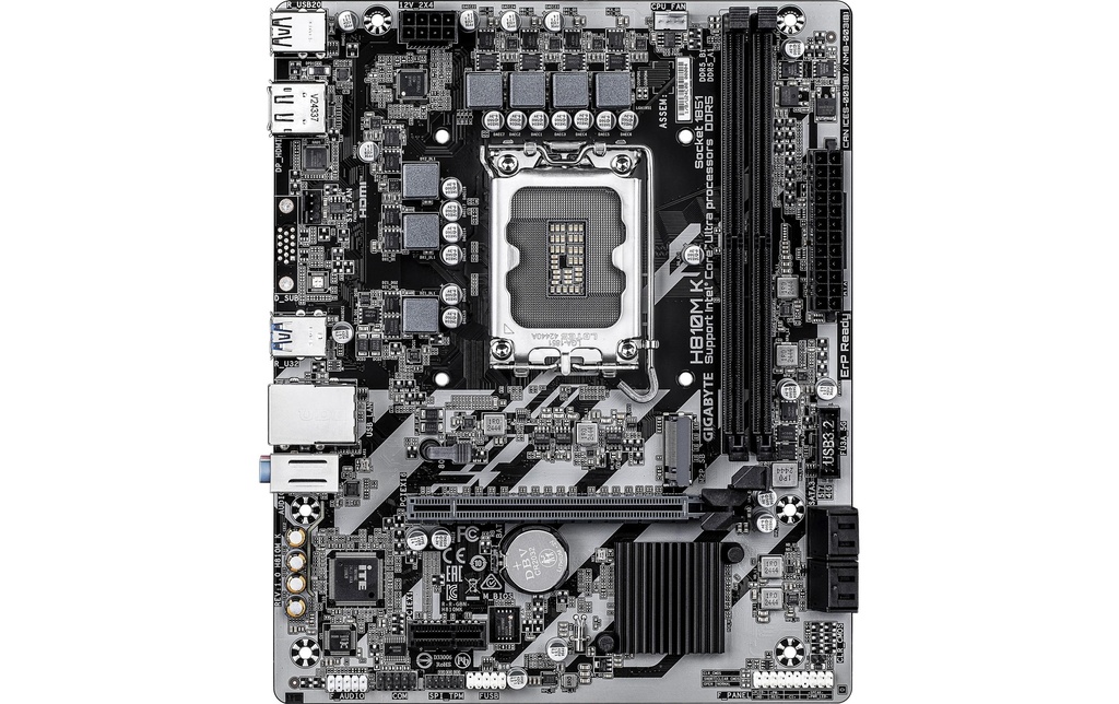 Gigabyte H810M K, uATX-1