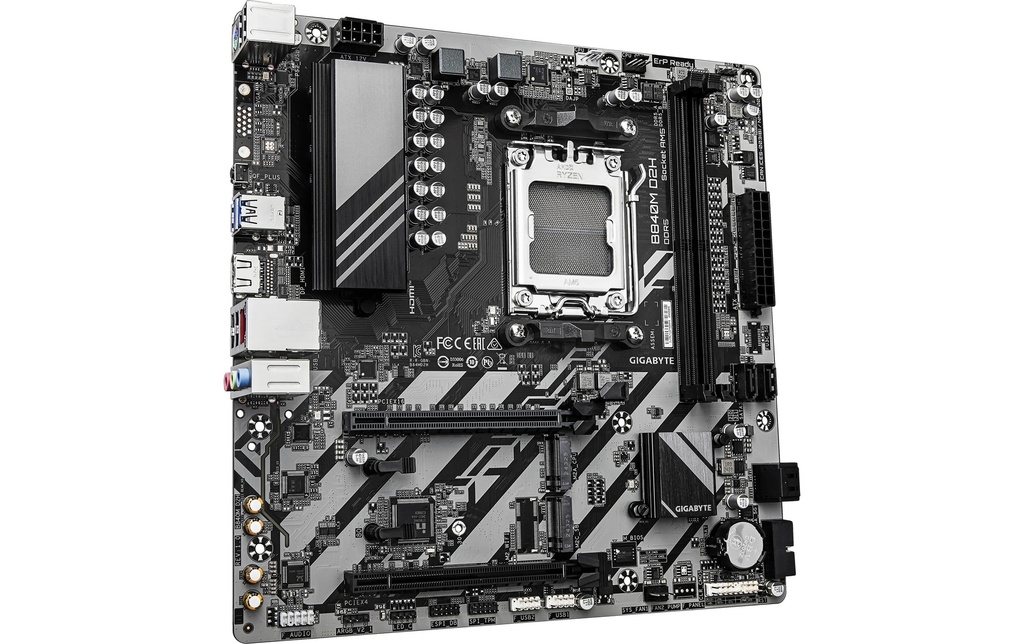 Gigabyte B840M D2H, uATX-2