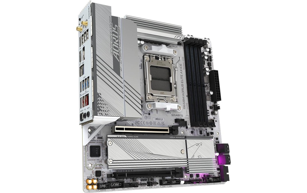 Gigabyte B650M A ELITE AX ICE, uATX-2