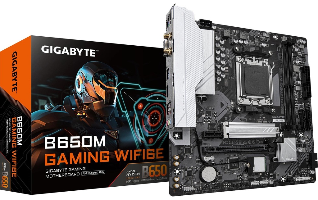Gigabyte B650M GAMING WIFI6E, µATX-0