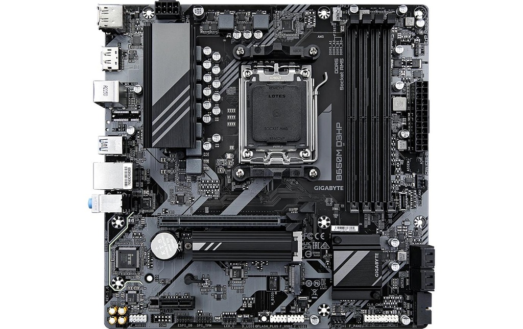 Gigabyte B650M D3HP, µATX-2